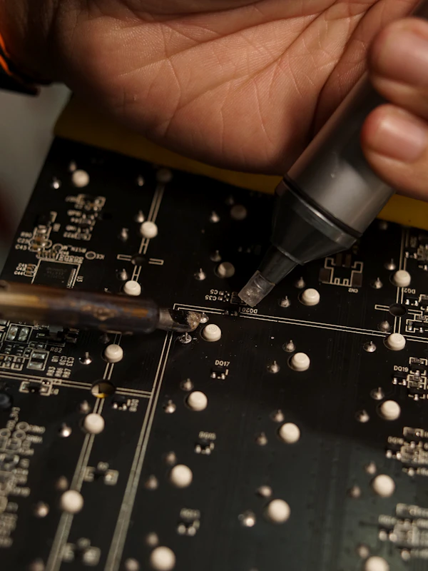 Inspecting a circuit board during quality control