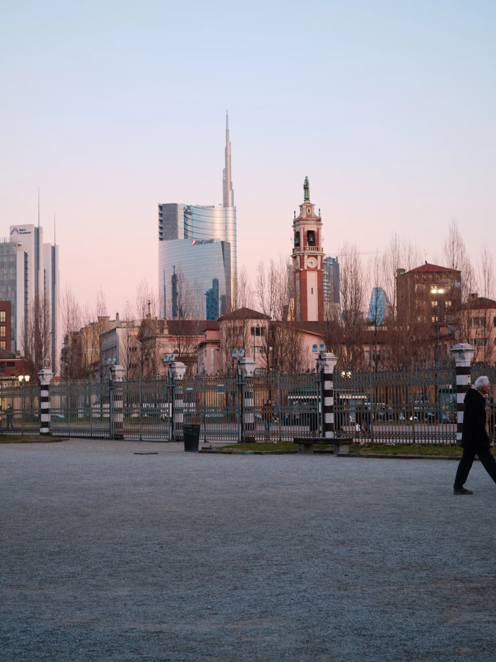 Milan business district skyline — Southern Europe market